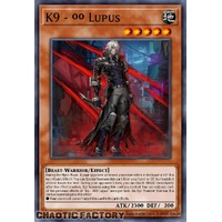 JUSH-EN034 K9-ØØ Lupis Ultra Rare 1st Edition NM