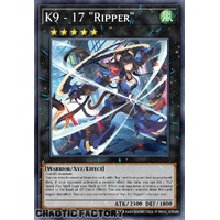 JUSH-EN035 K9-17 Ripper Super Rare 1st Edition NM