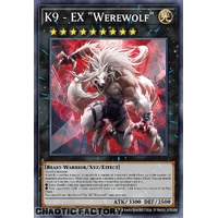 JUSH-EN037 K9-X Werewolf Super Rare 1st Edition NM