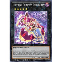 JUSH-EN045 Imperial Princess Quinquery Rare 1st Edition NM