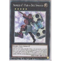 JUSH-EN058 Number 67: Pair-a-Dice Smasher Collector's Rare 1st Edition NM