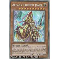 KICO-EN001 Collectors Rare Arcana Triumph Joker 1st Edition NM
