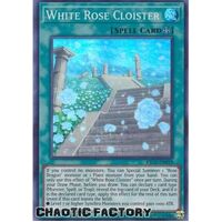 KICO-EN019 White Rose Cloister Super Rare 1st Edition NM