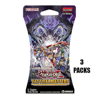 YU-GI-OH! Tactical Masters 7 cards Blister Booster Pack X3