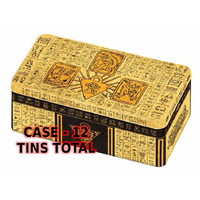 YU-GI-OH! TCG 2022  (CASE - 12 TINS TOTAL) MEGA Tin of the Pharaoh's Gods