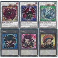 6 Card L5DD Secret Rare Set : Sealed Pack of 6 Chibi Art Promo Cards