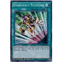 Emergency Teleport LC5D-EN251 Secret Rare 1st Edition NM