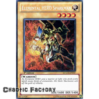 Elemental Hero Sparkman - LCGX-EN007 - Secret Rare 1st Edition