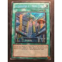 Skyscraper 2 - Hero City - LCGX-EN097 - Secret Rare 1st Edition NM