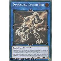 LD10-EN000 Ghost Rare Salamangreat Sunlight Wolf 1st Edition NM