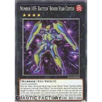 LD10-EN042 Common Number 105: Battlin' Boxer Star Cestus 1st Edition NM