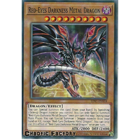LDS1-EN004 Red-Eyes Darkness Metal Dragon (alternate art) Common 1st Edition NM