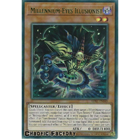 LDS1-EN045 Millennium-Eyes Illusionist Green Ultra Rare 1st Edition NM
