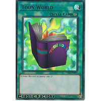 LDS1-EN068 Toon World (alternate art) Purple Ultra Rare 1st Edition NM