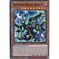 LDS1-EN076 Desperado Barrel Dragon Green Ultra Rare 1st Edition NM