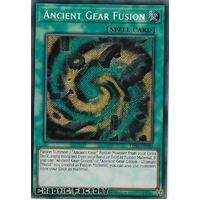 LDS1-EN090 Ancient Gear Fusion Secret Rare Limited Edition NM