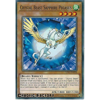 LDS1-EN098 Crystal Beast Sapphire Pegasus Common 1st Edition NM