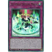LDS1-EN117 Ultimate Crystal Magic Green Ultra Rare 1st Edition NM