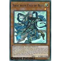 LDS2-EN011 Sage with Eyes of Blue Blue Ultra Rare 1st Edition NM