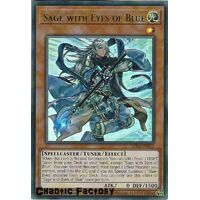 LDS2-EN011 Sage with Eyes of Blue Green Ultra Rare 1st Edition NM
