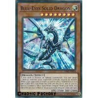 LDS2-EN014 Blue-Eyes Solid Dragon Blue Ultra Rare 1st Edition NM