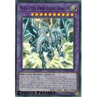 LDS2-EN019 Blue-Eyes Twin Burst Dragon Purple Ultra Rare 1st Edition NM