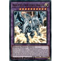 LDS2-EN019 Blue-Eyes Twin Burst Dragon Ultra Rare 1st Edition NM