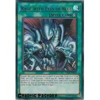 LDS2-EN029 Rage with Eyes of Blue Blue Ultra Rare 1st Edition NM