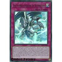 LDS2-EN030 The Ultimate Creature of Destruction Green Ultra Rare 1st Edition NM