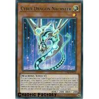 LDS2-EN032 Cyber Dragon Nachster Green Ultra Rare 1st Edition NM