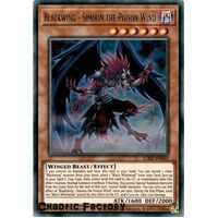 LDS2-EN040 Blackwing - Simoon the Poison Wind Ultra Rare 1st Edition NM