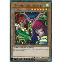 LDS2-EN065 Harpie Lady Sisters Green Ultra Rare 1st Edition NM