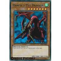 LDS2-EN066 Harpie's Pet Dragon Green Ultra Rare 1st Edition NM