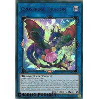 LDS2-EN114 Crossrose Dragon Blue Ultra Rare 1st Edition NM