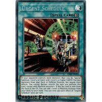 LDS2-EN125 Urgent Schedule Secret Rare 1st Edition NM