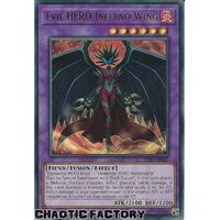 LDS3-EN027 Evil HERO Inferno Wing Ultra Rare 1st Edition NM