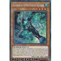 LDS3-EN103 Elemental HERO Liquid Soldier Secret Rare 1st Edition NM