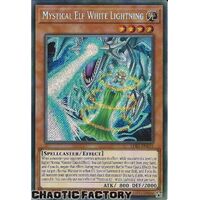 LDS3-EN135 Mystical Elf - White Lightning Secret Rare 1st Edition NM