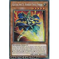 LDS3-EN137 Giltia the D. Knight - Soul Spear Secret Rare 1st Edition NM