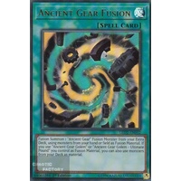 LED2-EN032 Ancient Gear Fusion Ultra rare 1st Edition NM