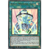 LED3-EN003 Bingo Machine, GO!!! Ultra Rare 1st Edition NM