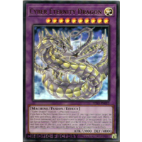 Yugioh LED3-EN012 Cyber Eternity Dragon Ultra Rare 1st Edition NM