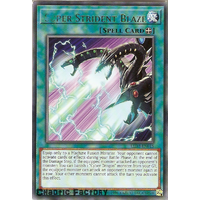 Yugioh LED3-EN015 Super Strident Blaze Rare 1st Edition NM