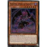 LED3-EN024 Blackwing - Simoon the Poison Winds Super Rare 1st Edition NM
