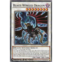 Yugioh LED3-EN028 Black-Winged Dragon Common 1st Edition NM