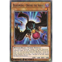 Yugioh LED3-EN030 Blackwing - Oroshi the Squall Common 1st Edition NM