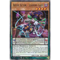 Yugioh LED3-EN051 Abyss Actor - Leading Lady Common 1st Edition NM