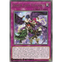 Yugioh LED4-EN005 Harpie Lady Elegance Rare 1st Edition NM