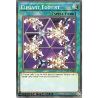 Yugioh LED4-EN008 Elegant Egotist Common 1st Edition NM