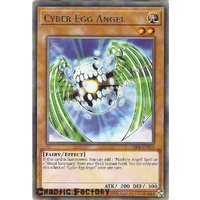 Yugioh LED4-EN013 Cyber Egg Angel Rare 1st Edition NM
